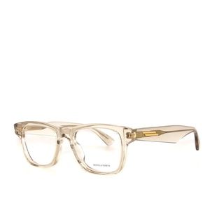 Bottega Veneta BV1120O 1120O 003 51 Beige Eyeglasses 1120